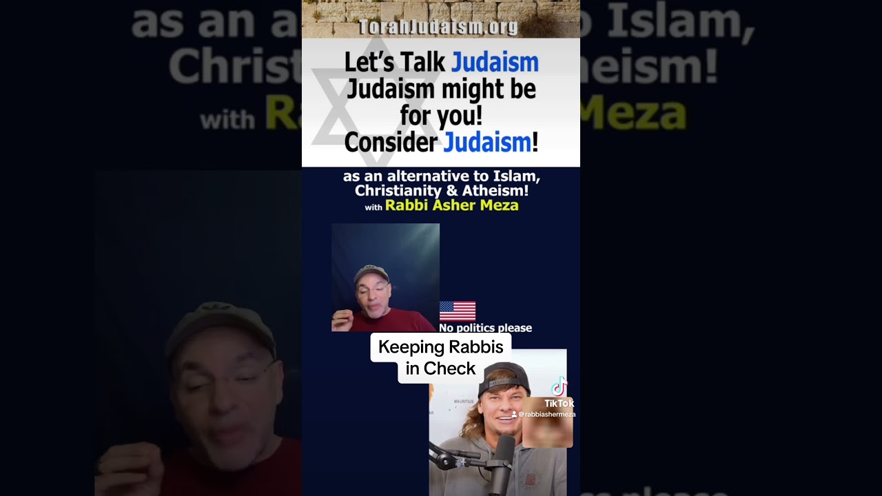 Keeping Rabbis in Check