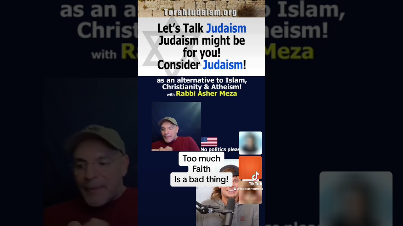 Too much faith is a bad thing
