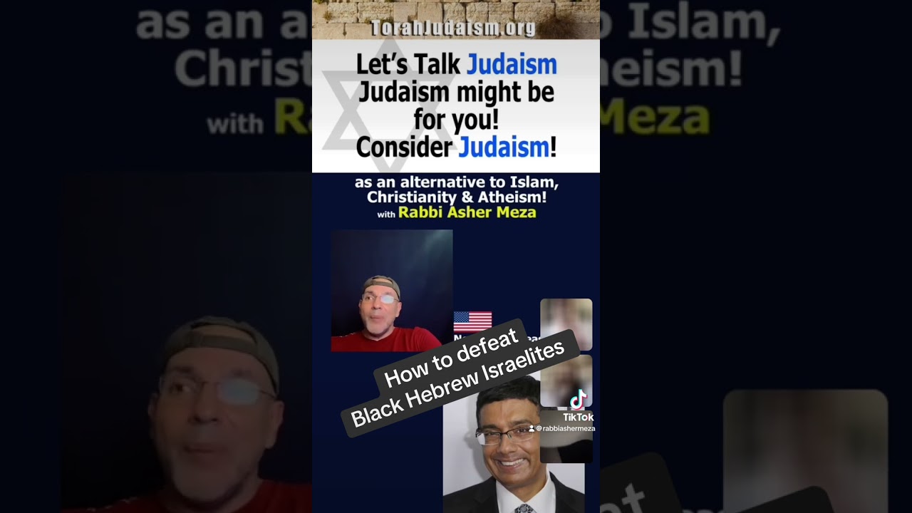 How to defeat black Hebrew Israelites