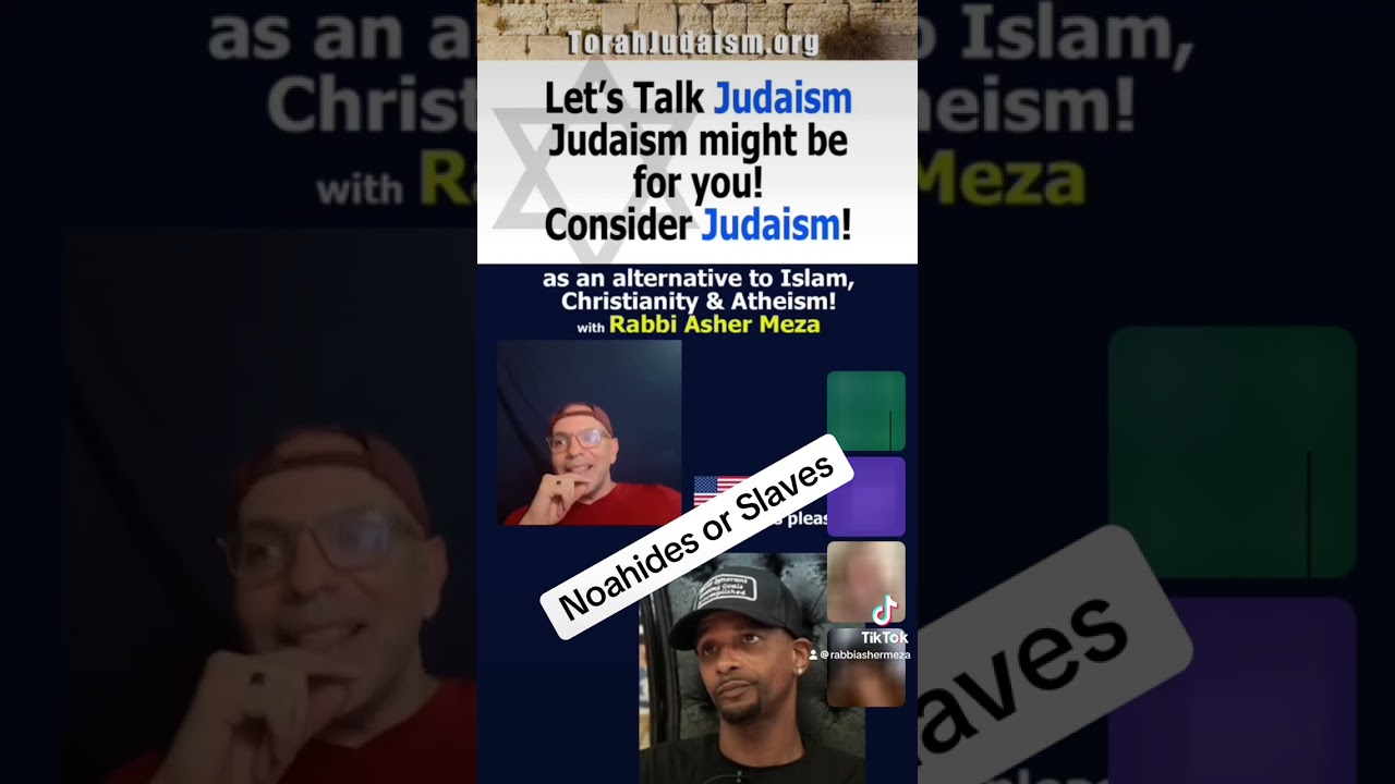 Noahides or Slaves