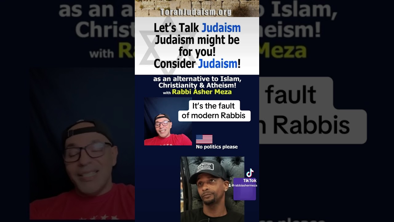 It’s the fault of modern rabbis