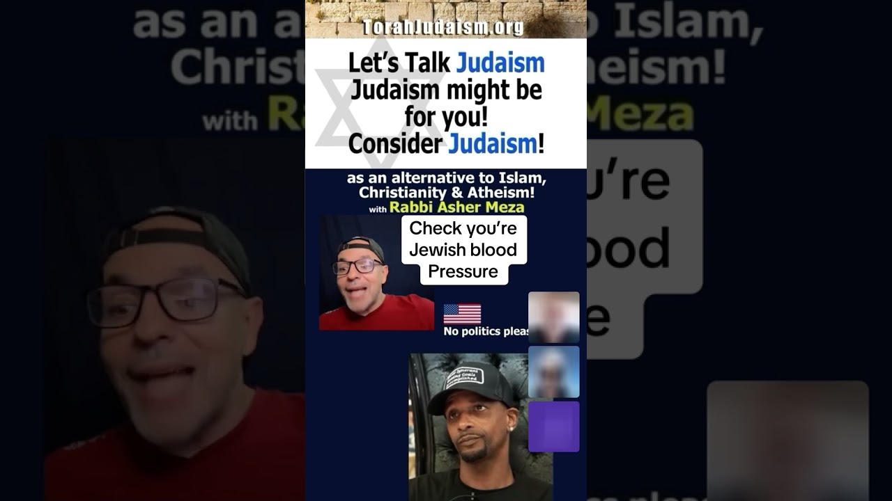 Check your Jewish blood pressure?