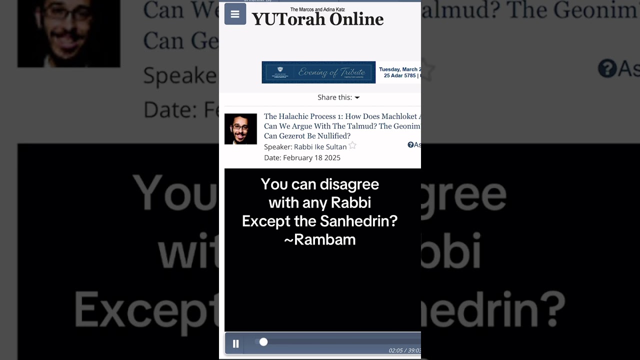 You can disagree with Rabbis
