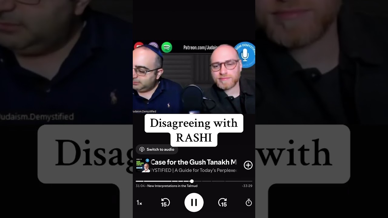 Disagreeing with Rashi