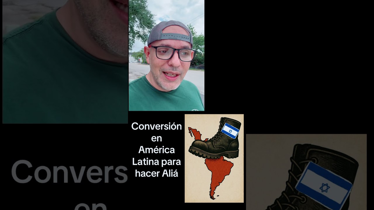 Conversión en América Latina para hacer alía #ConversiónAlJudaísmo #AliáDesdeLatinoamérica #JudíosLa