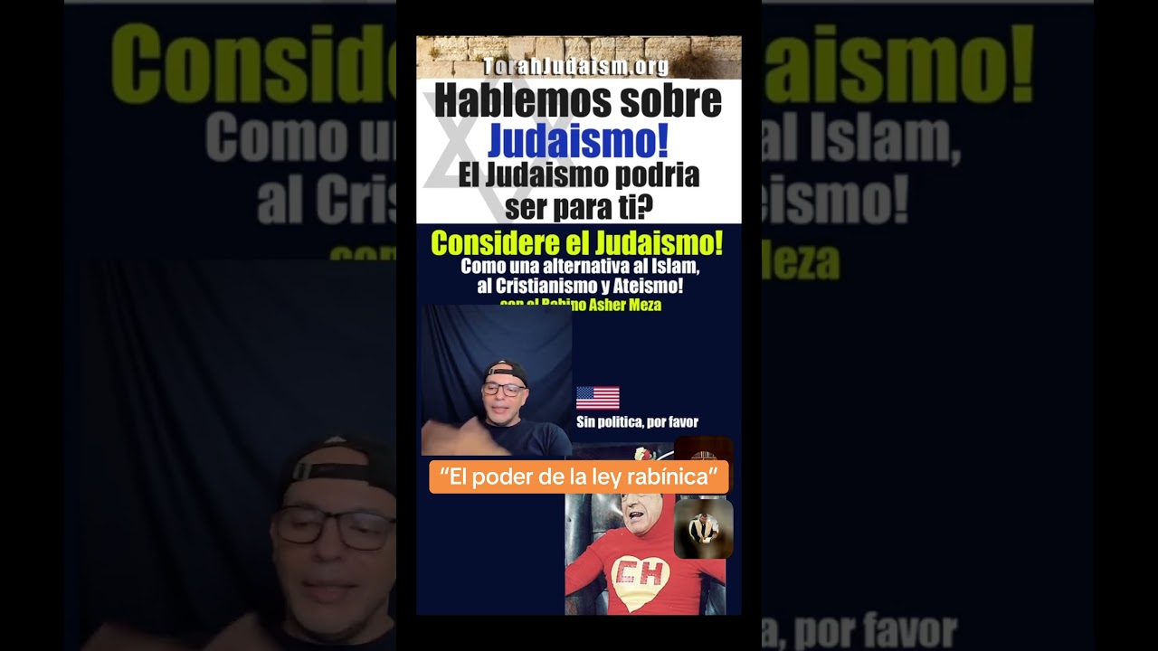 El poder de la ley rabbinica #judaismo #tora #israel #biblia #judio
