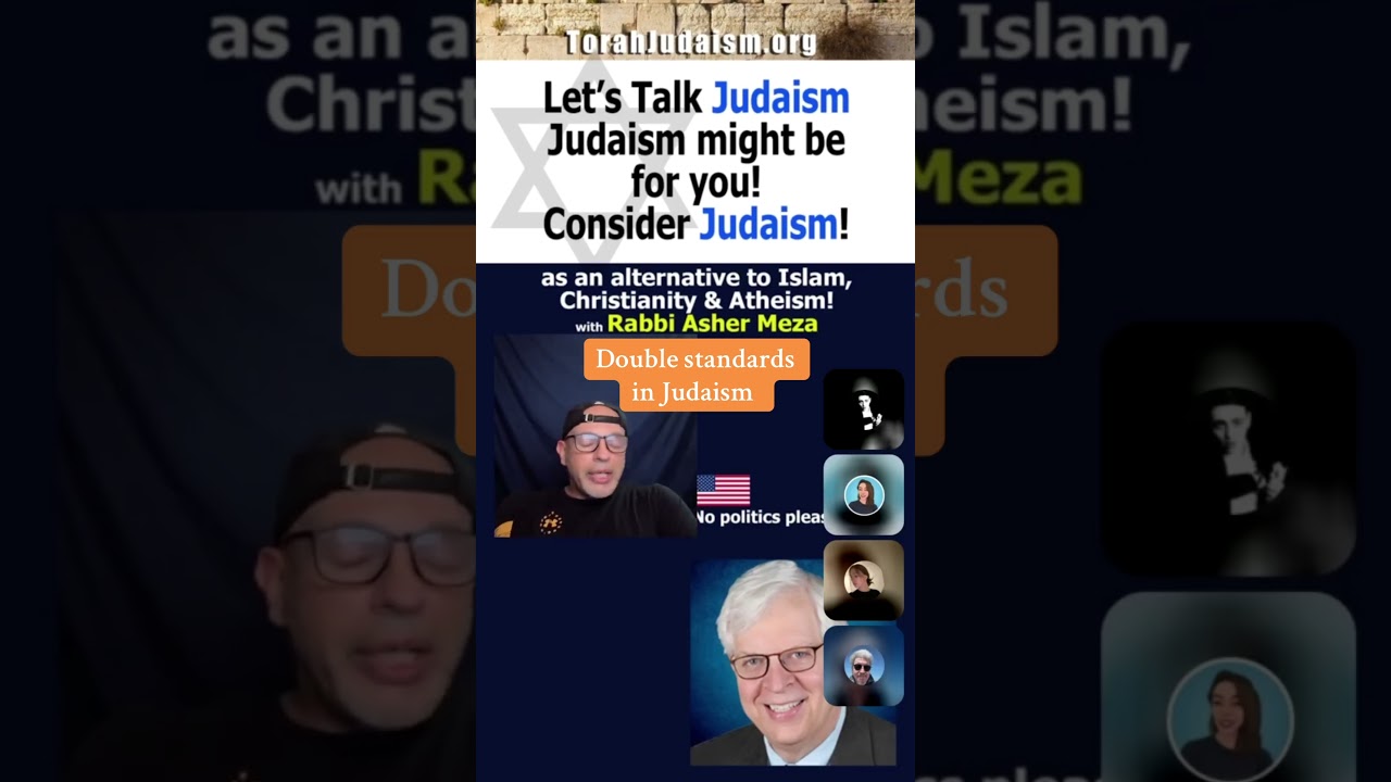 Double standards in Judaism #israel #jewishidentity #jewishlaw #jewishculture #torah