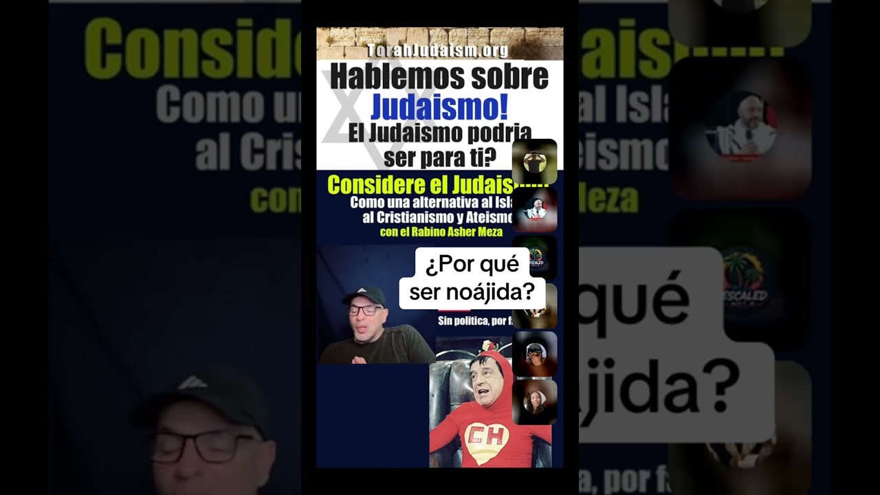 ¿Por qué ser noájida? #Noajida #FeBíblica #SieteLeyesDeNoaj #JudaismoParaNoJudíos #Espiritualidad