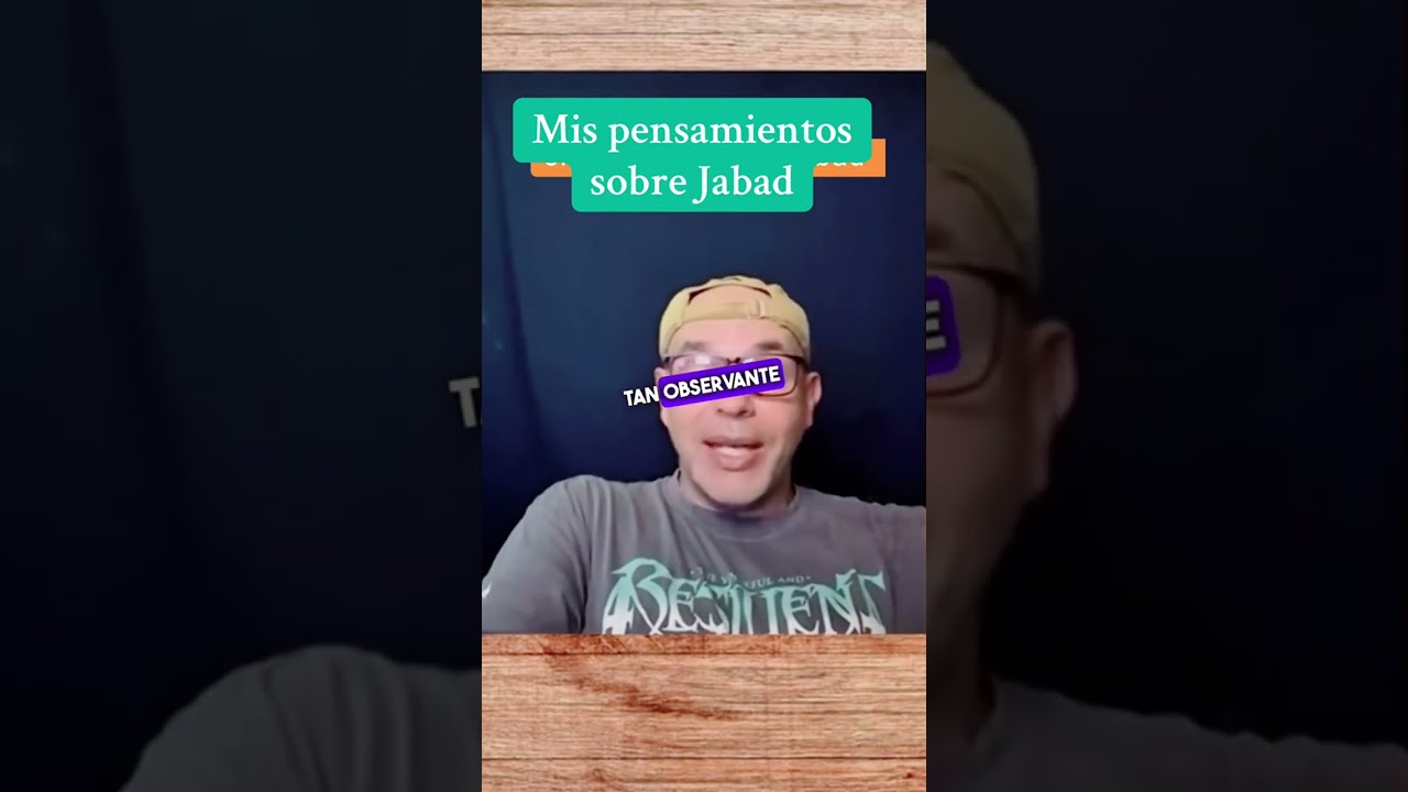 Mis pensamientos sobre Jabad #Jabad #Judaismo #PensamientosJudios #Reflexiones #JudiosHoy