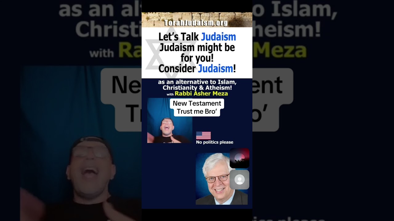 New Testament Trust me Bro’ #torah #halacha #israel #giur #proselyte #conversion #chabad