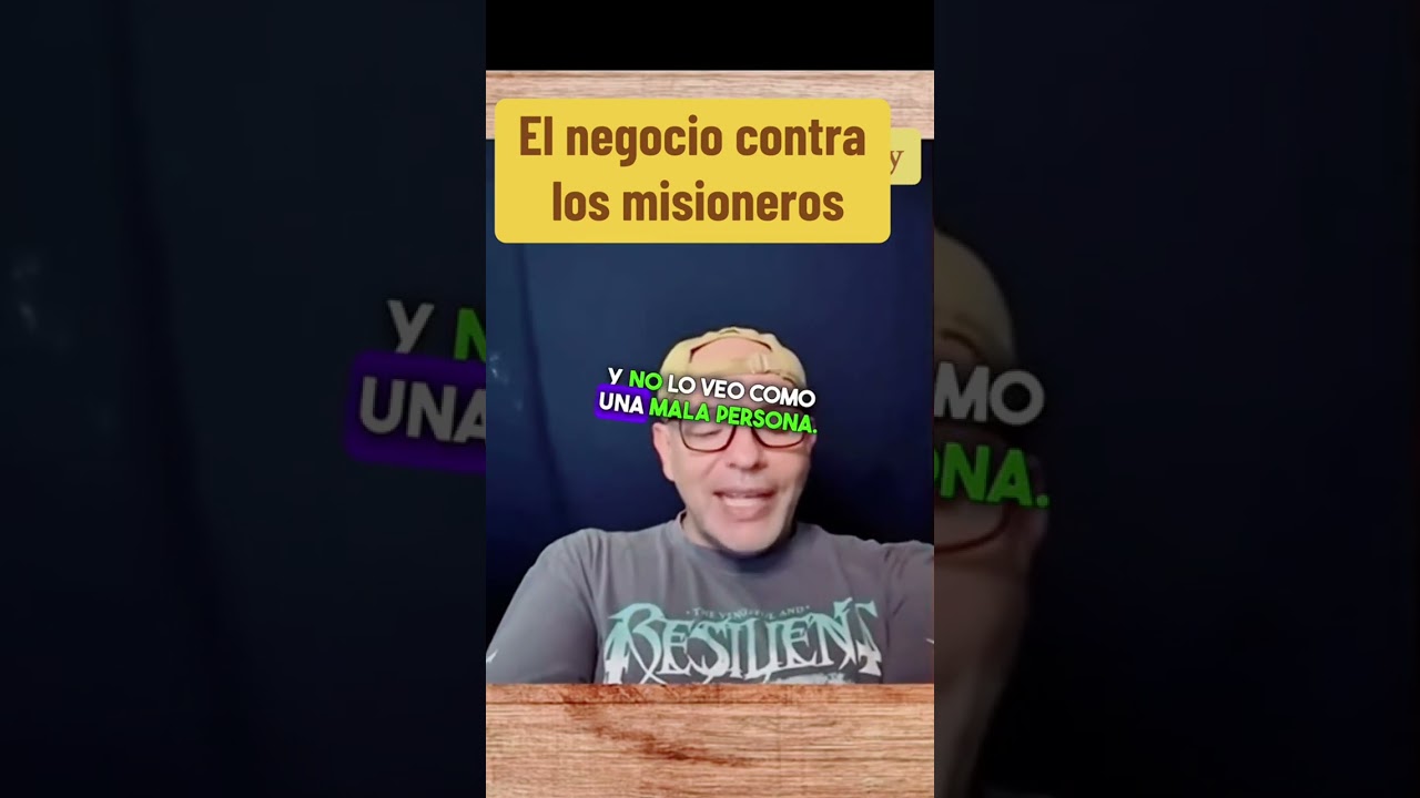 El negocio contra los misioneros • #ContraMisioneros • #JudaismoVsMisioneros • #VerdadJudía •