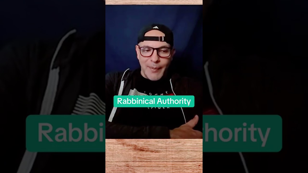 Rabbinical Authority #WhyLiveByTorah #TorahLife #JewishWisdom #LiveWithPurpose #OrthodoxJudaism