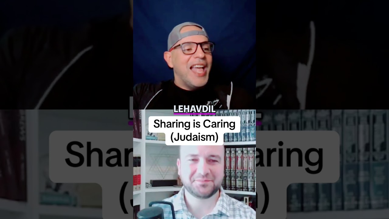 Sharing is Caring (Judaism) #DiosEsAmor We should see the world as what’s good for us is good for