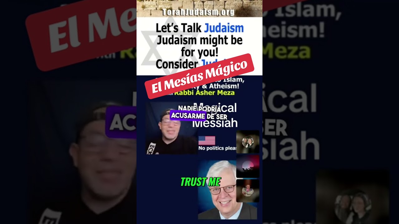 El Mesías Mágico #Mesías #BibliaJudía #Profecías #DiosEncarnado #Torá #Judaísmo #MisteriosBíblicos