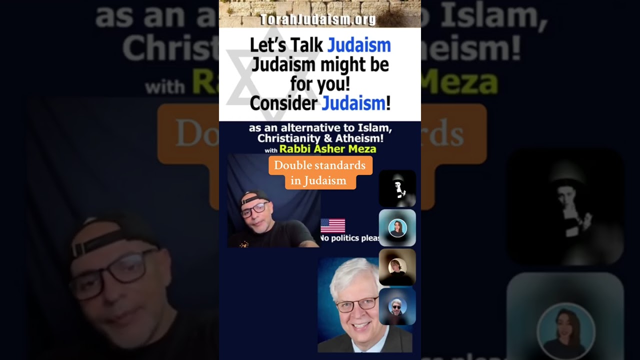 Double standards in Judaism #ashermeza #torah #israel #chabad #Midrash #bible #arizal #kabbalah