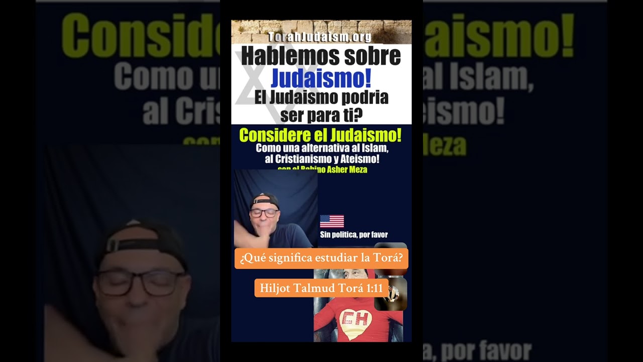 ¿Qué significa estudiar la Torá? • #Torá • #EstudioTorá • #Judaismo • #SabiduríaJudía •