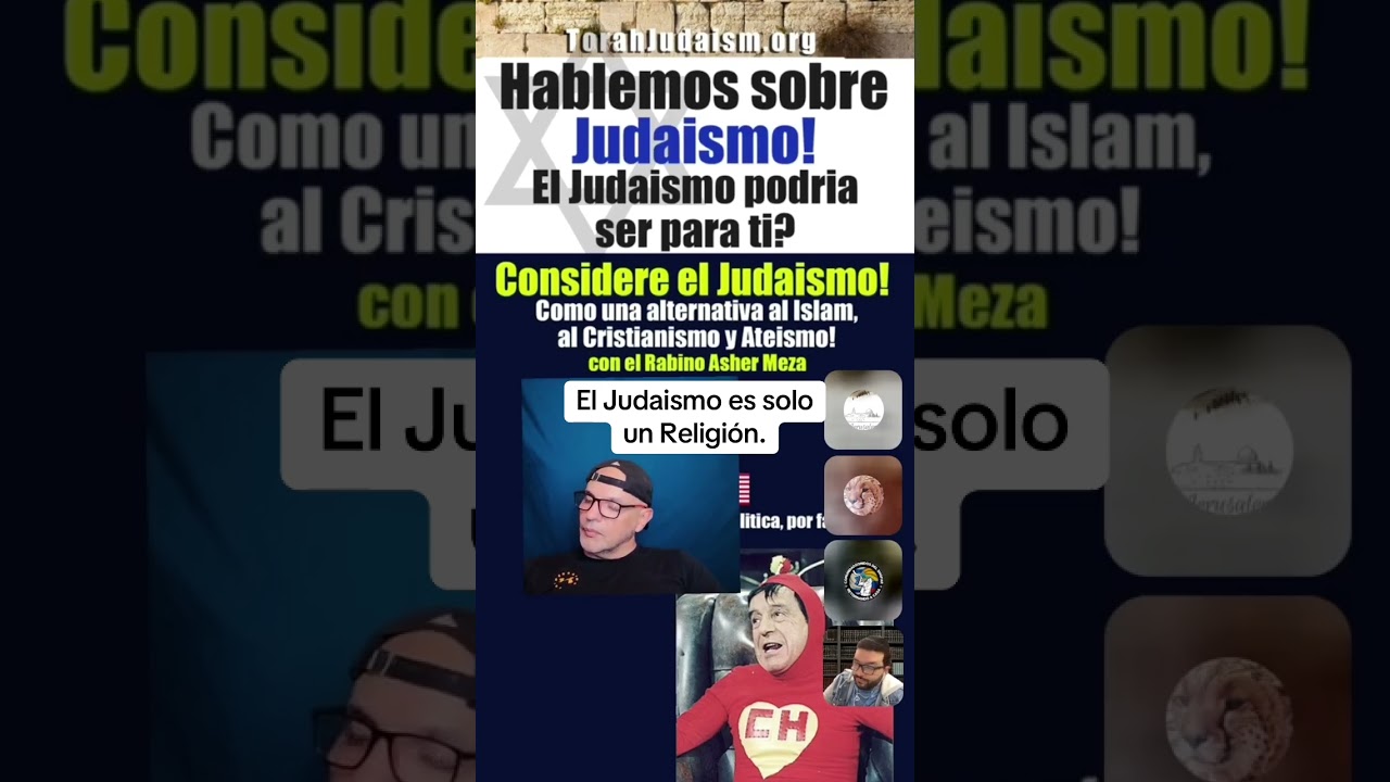 #tiktoklive #livehighlights el Judaismo es solo un religión, no una étnica #tora #jalaja #talmud