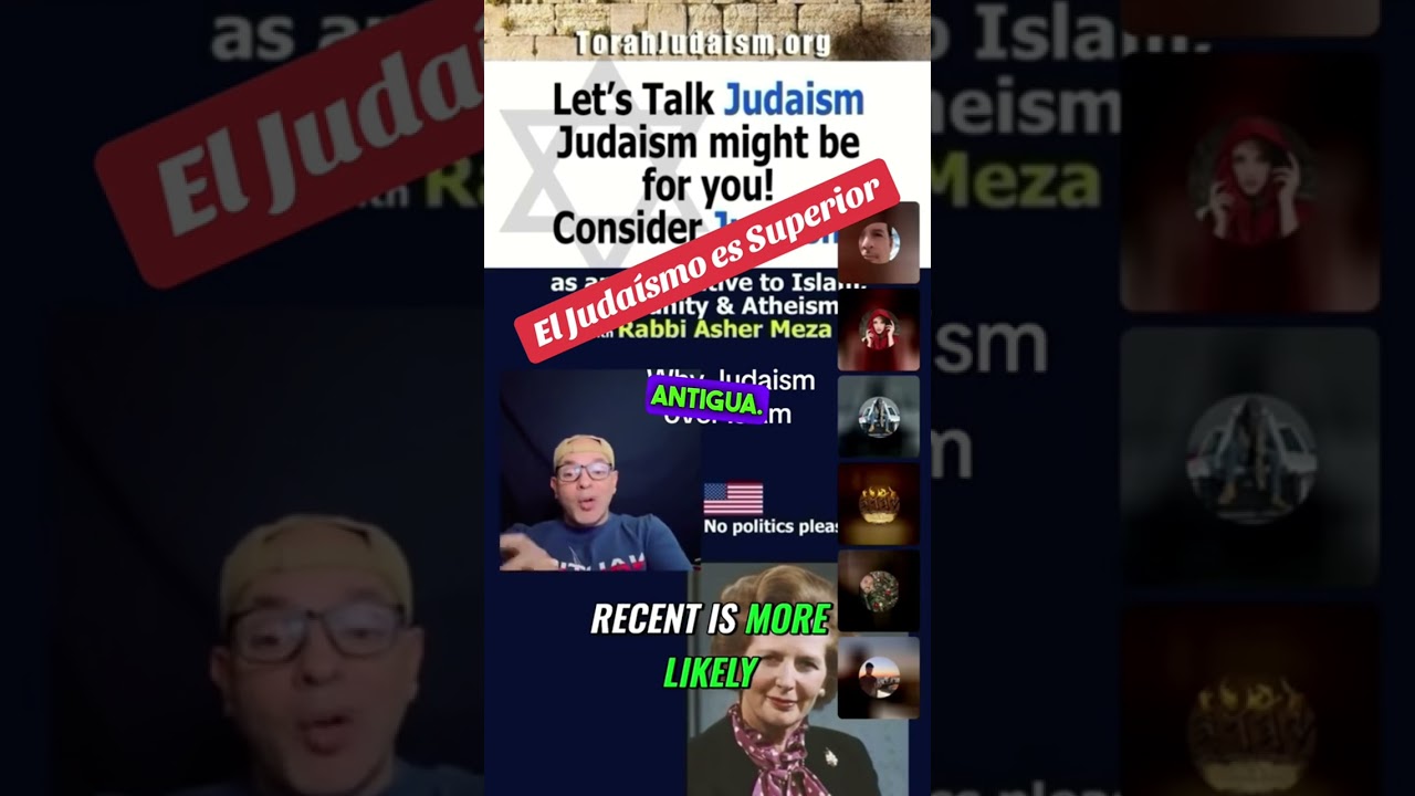 El Judaísmo es Superior #Judaísmo #Religión #Torá #FeJudía #HistoriaJudía #ReligionesDelMundo