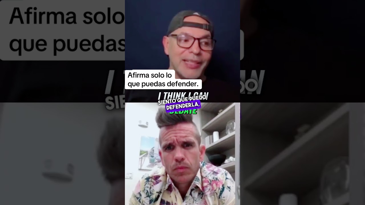 Afirma solo lo que puedas defender