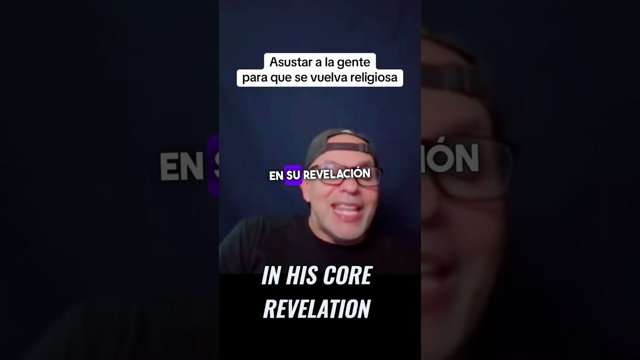 Asustar a la gente para que se vuelva religiosa
