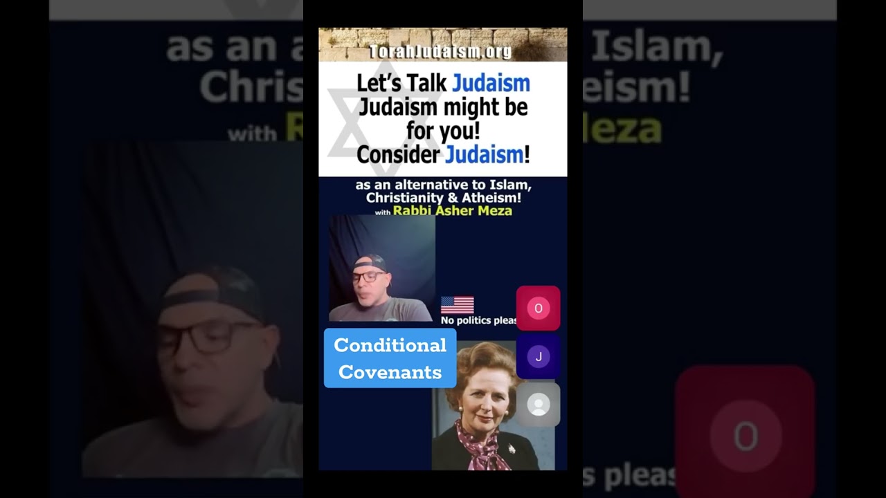 Conditional Covenants #ashermeza #torah #judaism #chabad #biblestudy