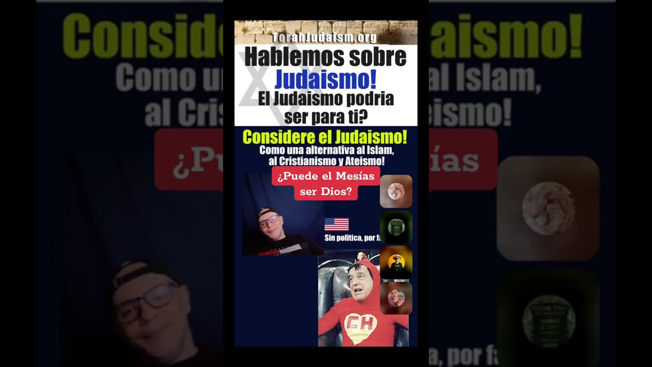 ¿Puede el Mesías ser Dios? #Mesías #Judaísmo #Dios #TeologíaJudía #MesíasJudío #Religión