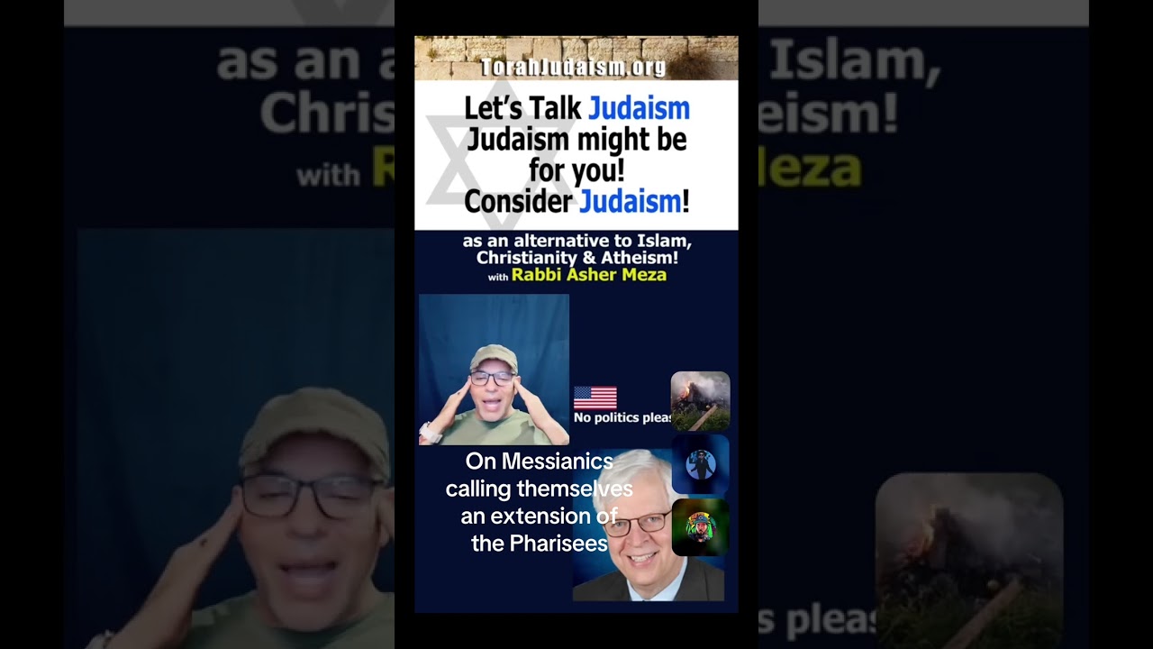 We talk On Messianics calling themselves an extension of the Pharisees when they don’t have too!