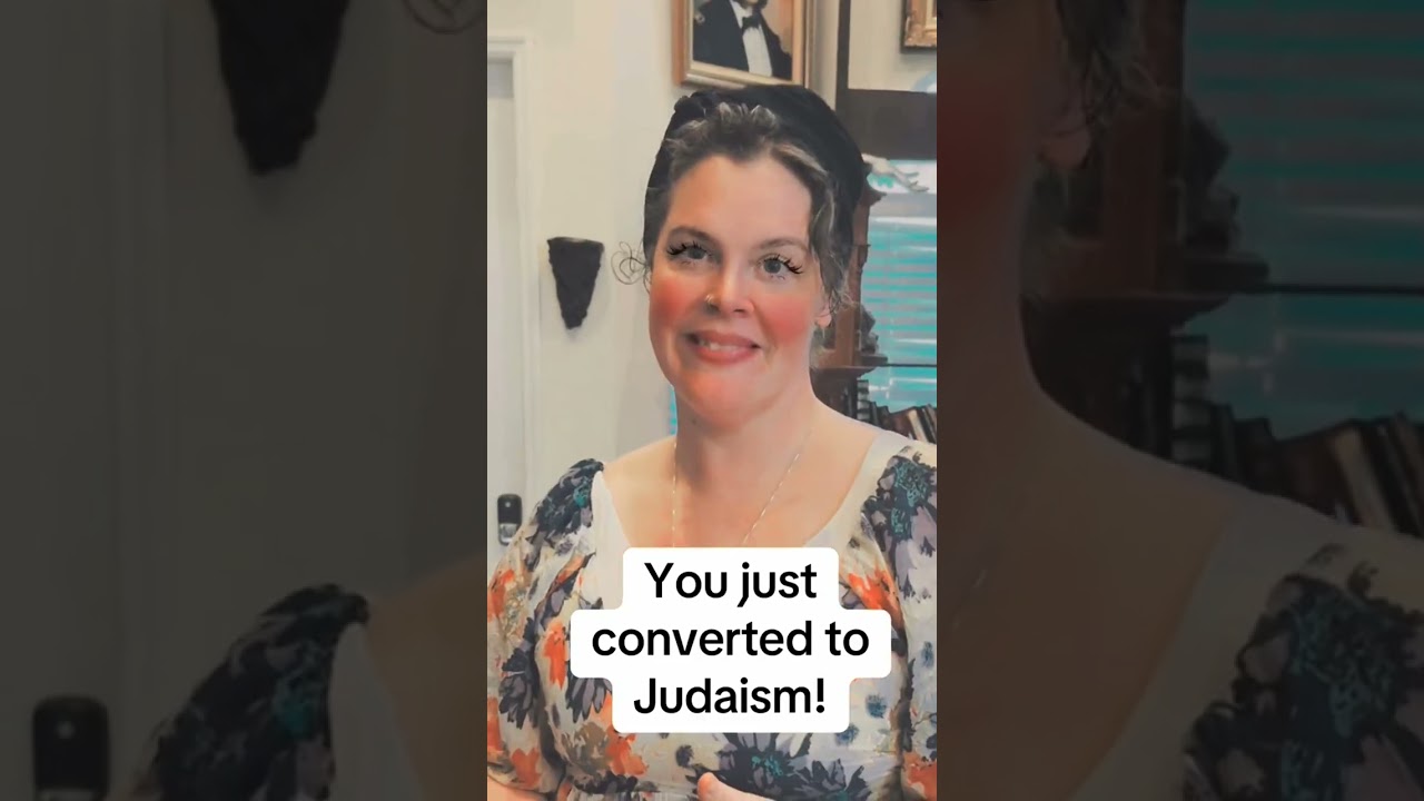 You just converted to Judaism! #TorahPerspective #conversion #torah #bible #judaism #mikveh