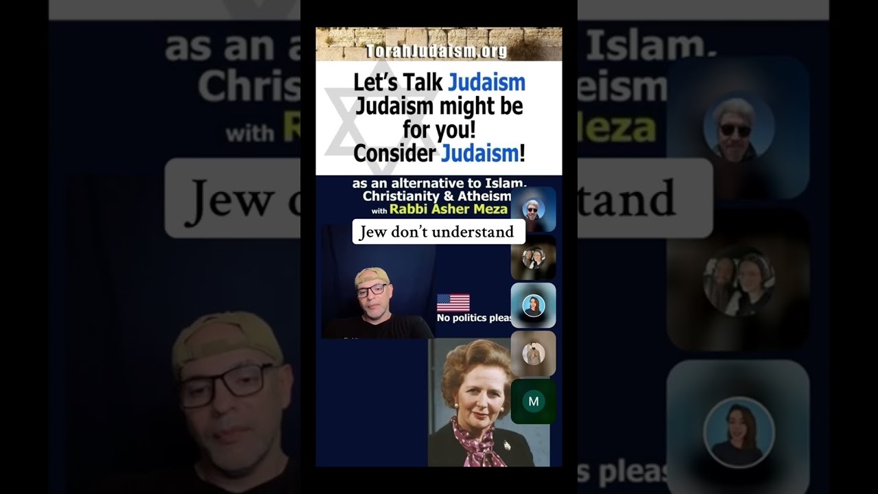 Jew don’t understand #torah #religion #agnostic #countermissionary #debate #koran #israel #ashermeza