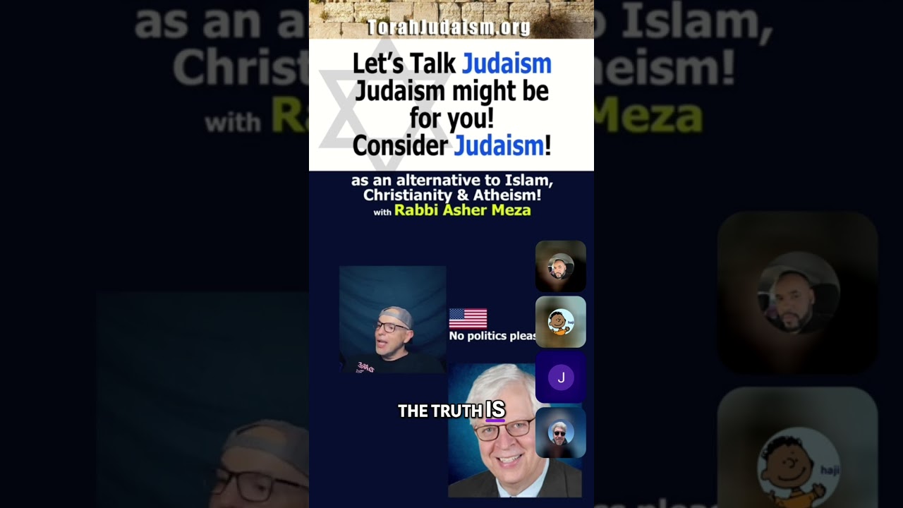 Judaism vs. Noahide Laws: Understanding the Path to Faith #shorts