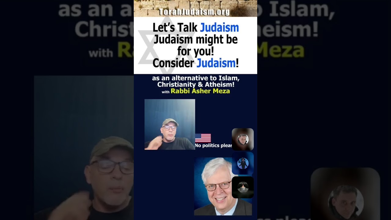 The Teflon Rabbi is born, debate Rabbi Asher on Judaism #understanding #kabbalah #conversion