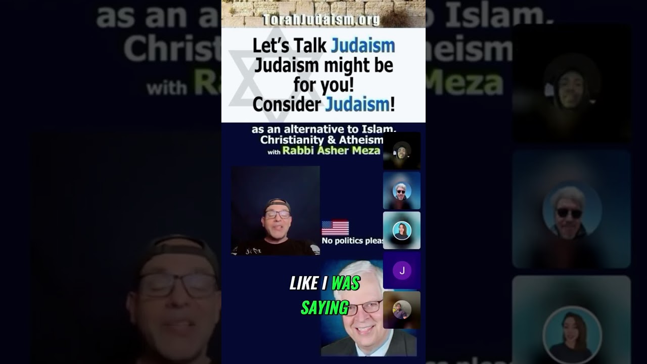 Understanding Perspectives: A Civil Debate on Judaism Join us as we dive into a thought-provoking