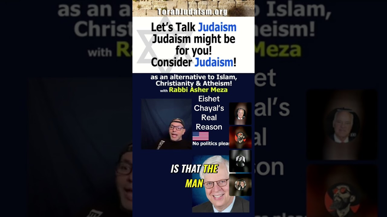 Eishet Chayal’s Real Reason #judaism #torah #conversion #ashermeza #mikva #mikveh #kaballah #chabad