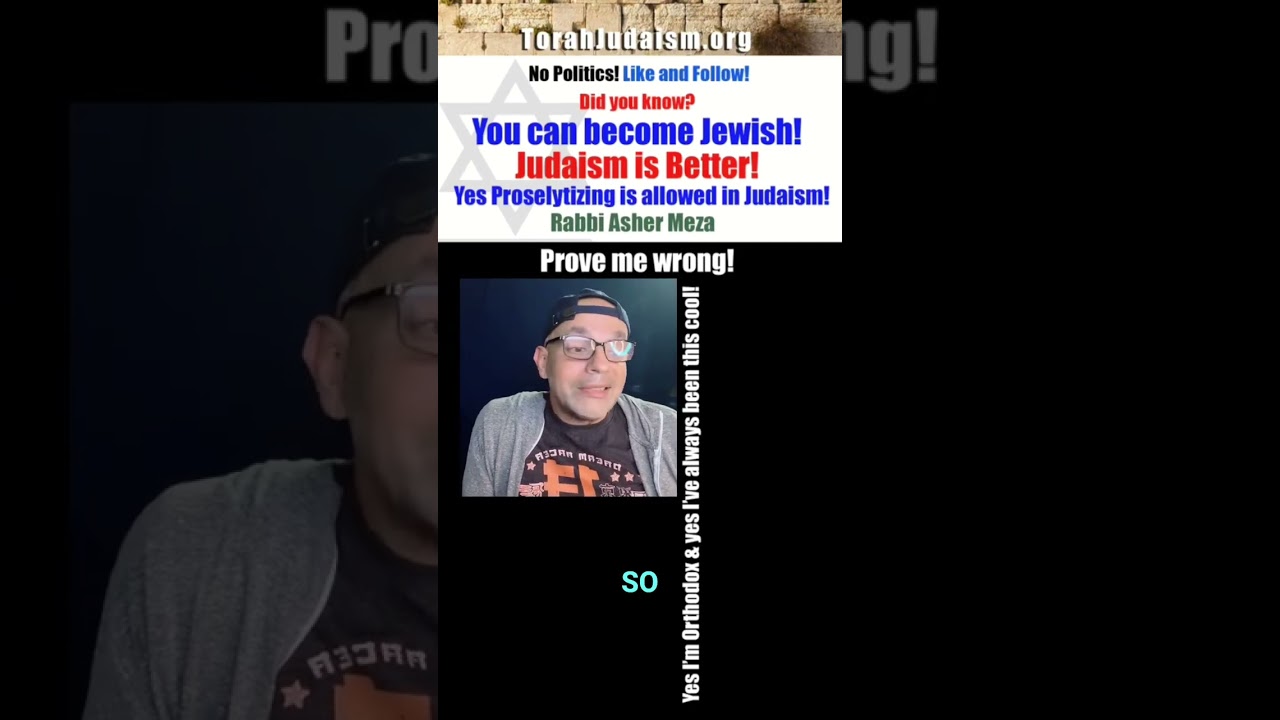 Converting to Judaism: A Surprising Perspective #shorts