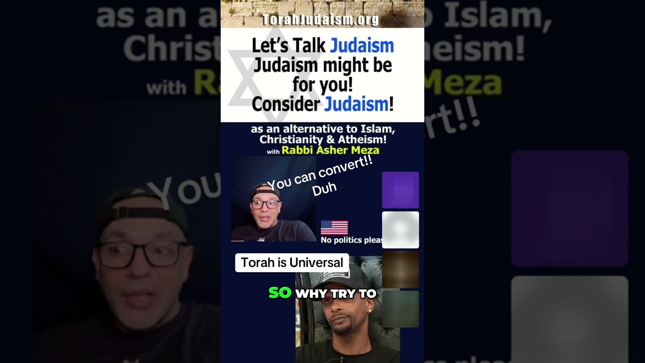 Torah is Universal #ashermeza #israel #torah #jerusalem #conversion #rambam #chabad #jewish