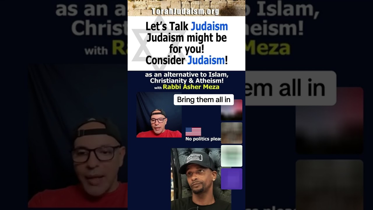 Bring them all in #ashermeza #chabad #israel #torah #jerusalem #rambam #debating #islam
