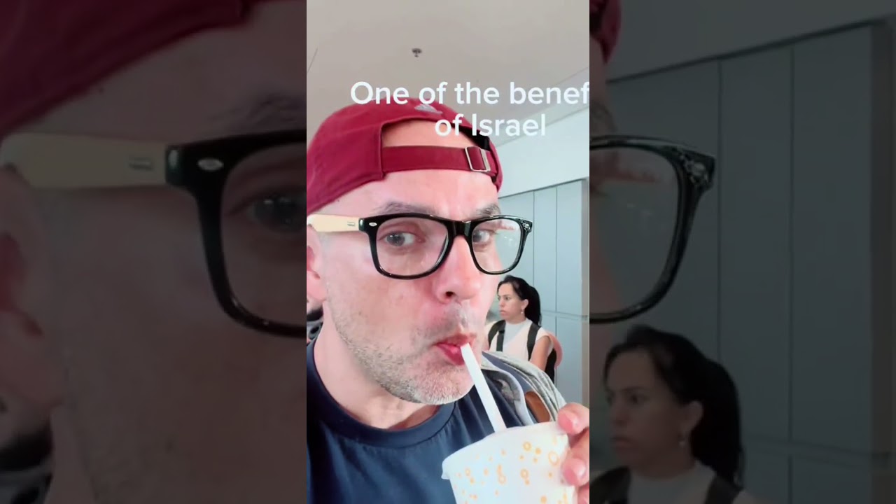 Eating McDonalds in israel #ashermeza #israel #jewish #jerusalem #settlements #bengurion #gentiles