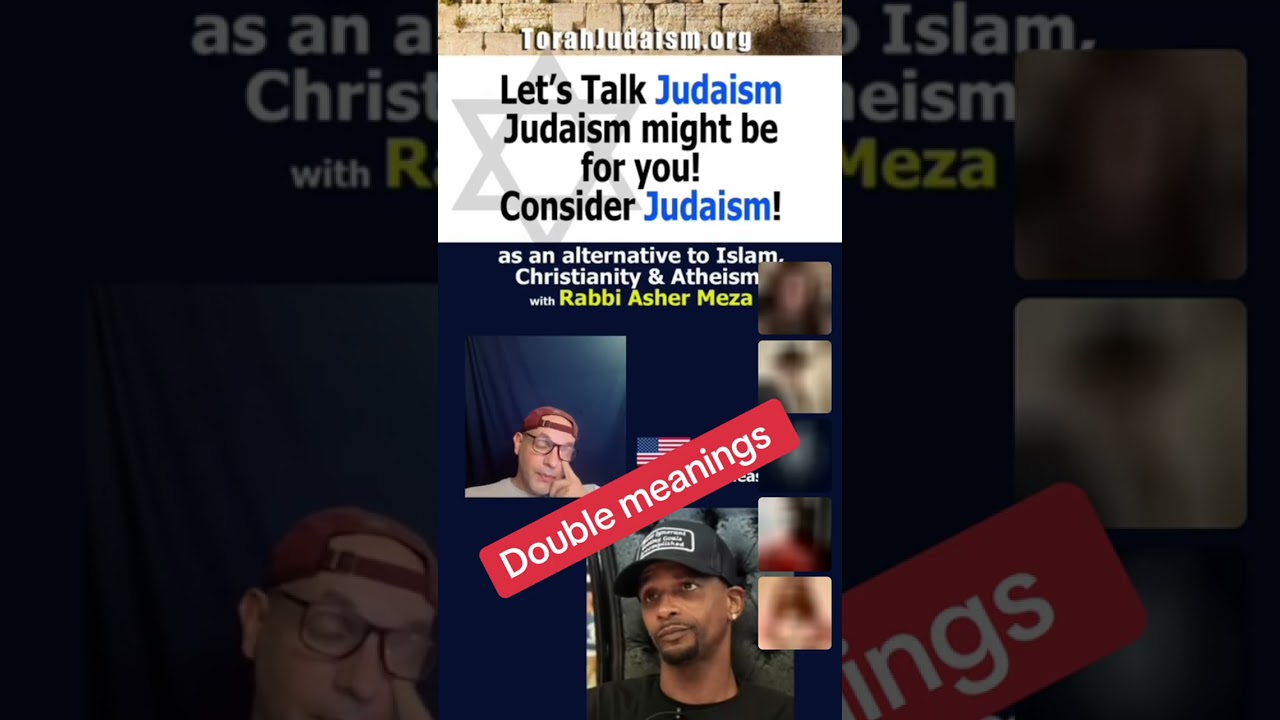 Double meanings #israel #jewish #ashermeza #jerusalem #rambam #judaism #debating #gaza #noahidelaws