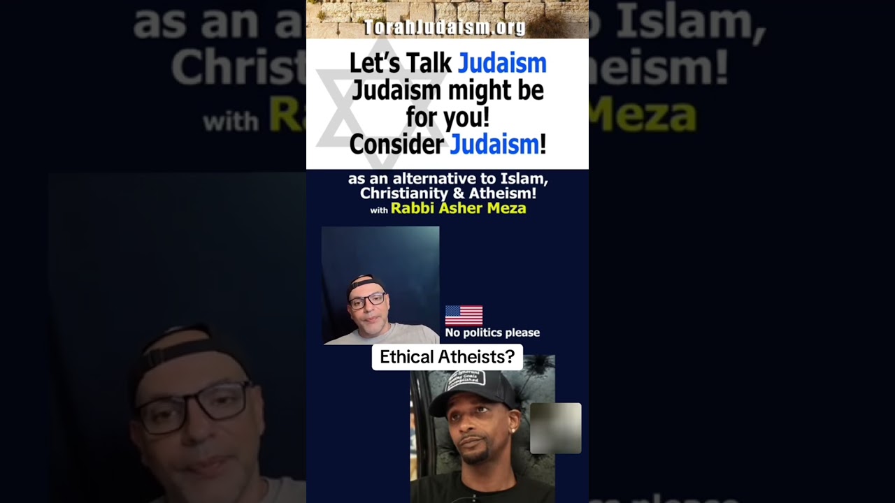 Ethical Atheists? #ashermeza #israel #rambam #jewish #jerusalem #messianic #islam #gentiles #knesset