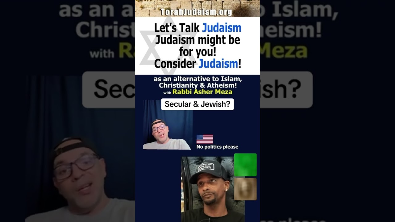 Secular & Jewish? #ashermeza #chabad #israel #torah #jerusalem #rambam #debating #conversion #jewish