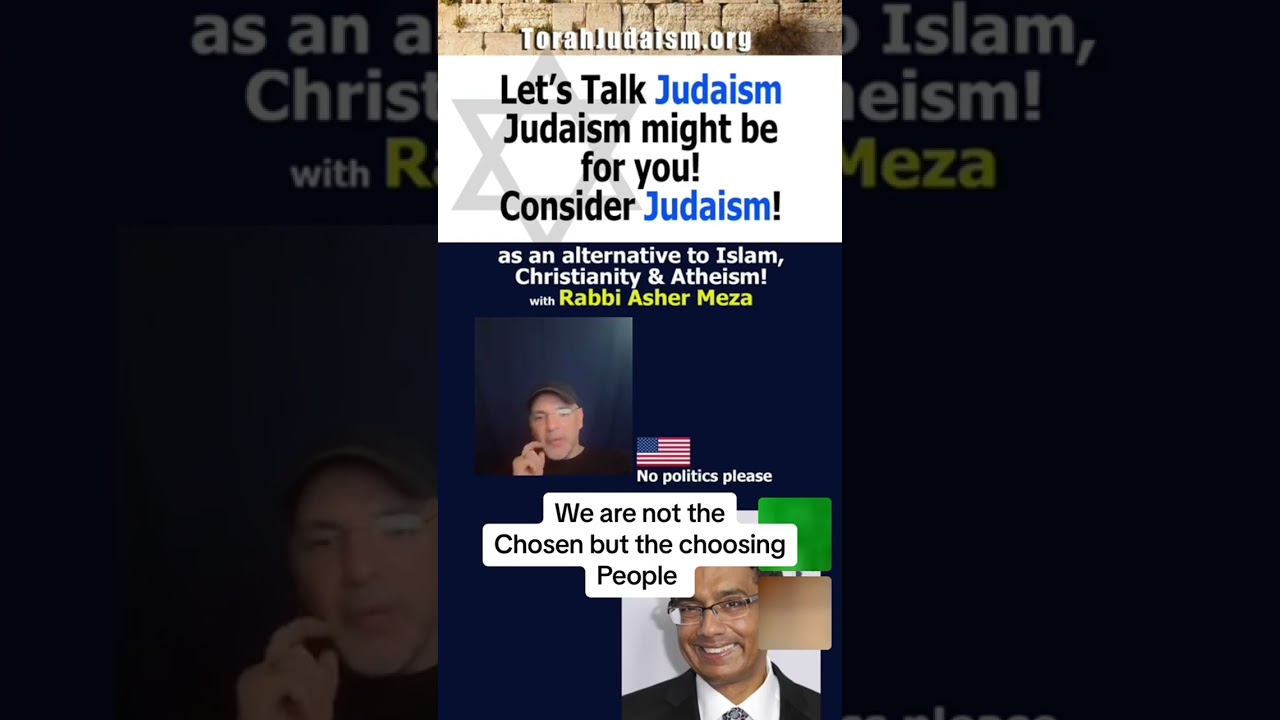 We are not the Chosen but the choosing People #ashermeza #chabad #jewish #gaza #shulchanaruch #torah