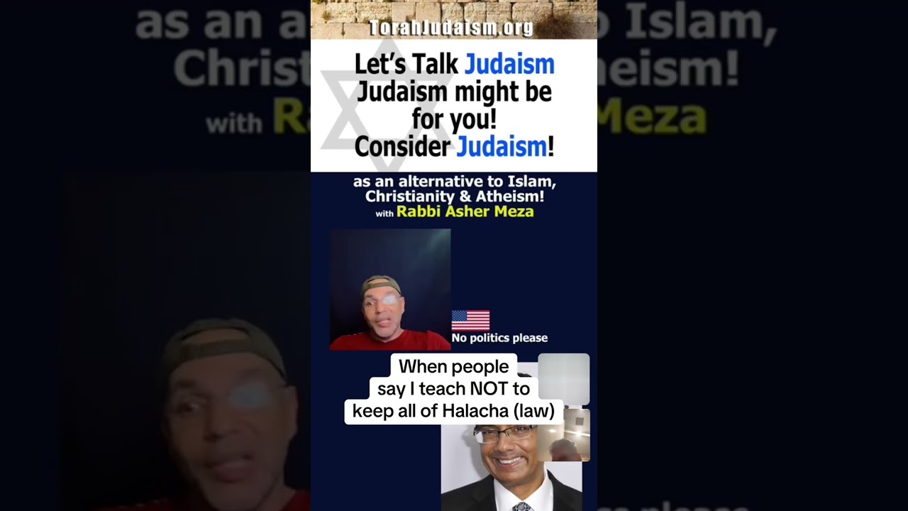 When people say I teach NOT to keep all of Halacha (law) #ashermeza #israel #jewish #jerusalem