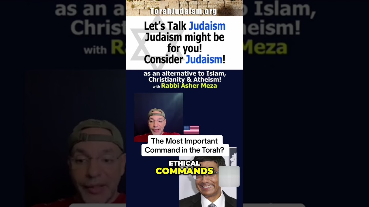 The Most Important Command in the Torah? #rambam #ashermeza #shabbat #kiruv #gentiles #outreach