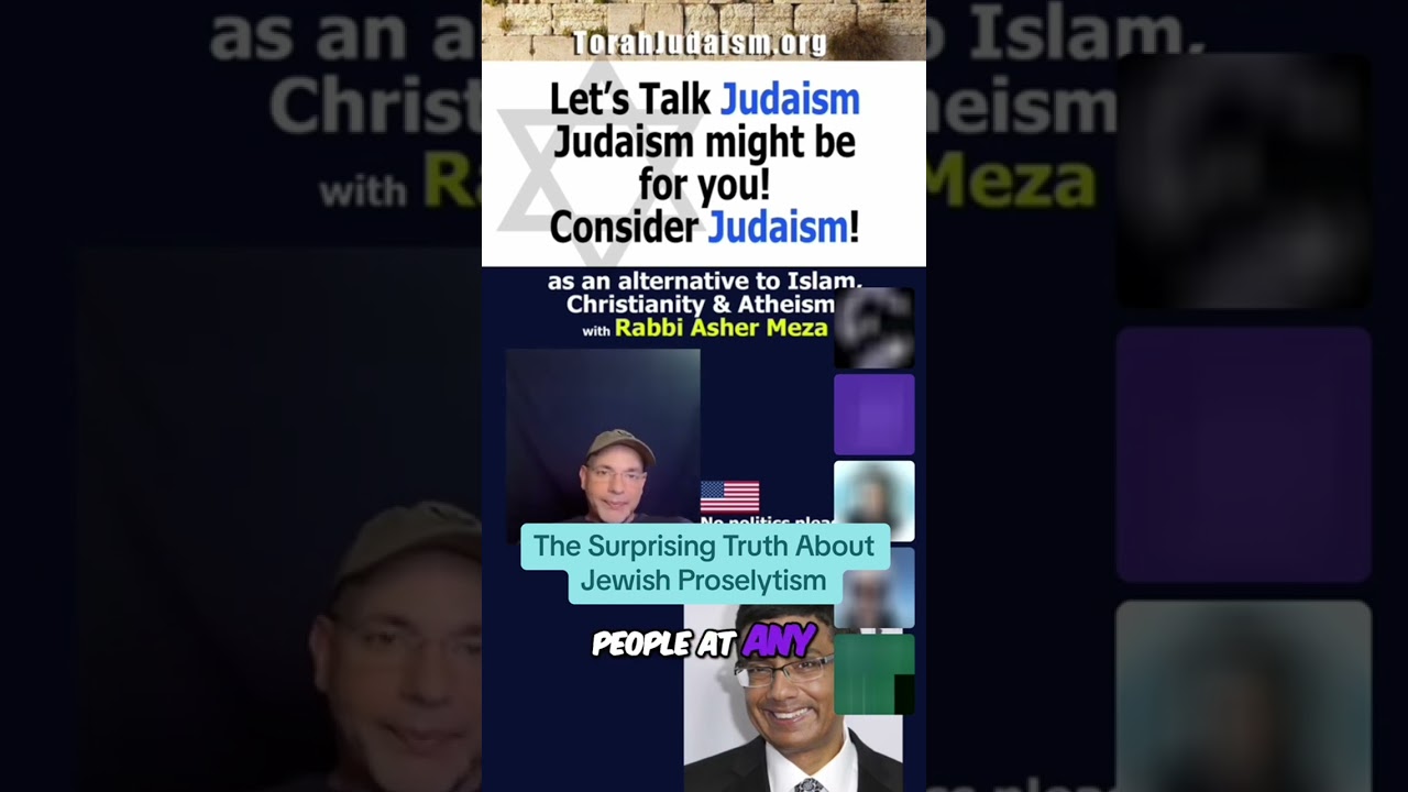 The Surprising Truth About Jewish Proselytism #rambam #ashermeza #shabbat #judaism #kiruv #israel