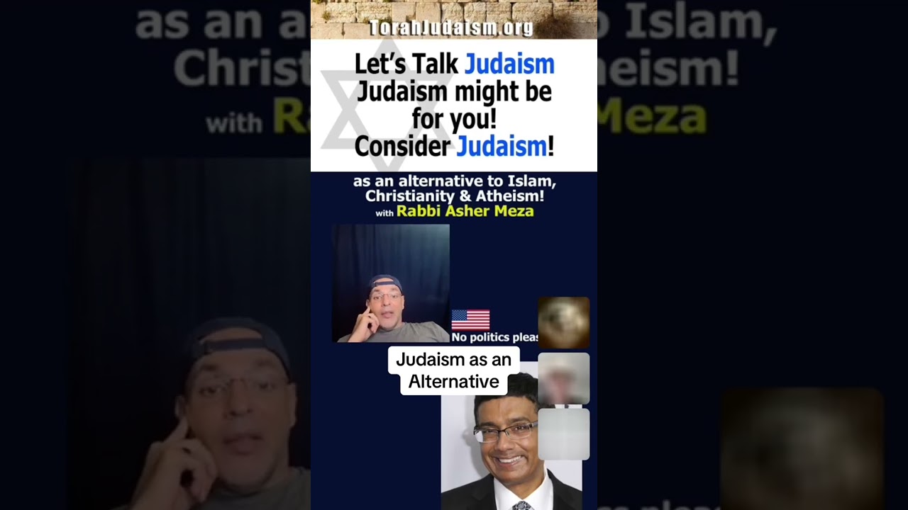 Judaism as an Alternative #ashermeza #chabad #jewish #torah #rambam #israel #gaza #gentiles #muslims