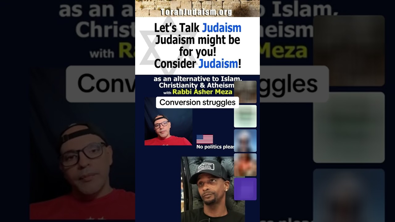 Conversion struggles #ashermeza #chabad #israel #torah #jerusalem #rambam #conversion #islam