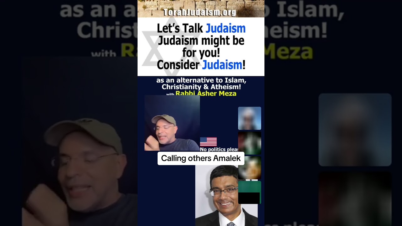 Calling others Amalek #rambam #ashermeza #shabbat #kiruv #outreach #torah #gentiles #judaism