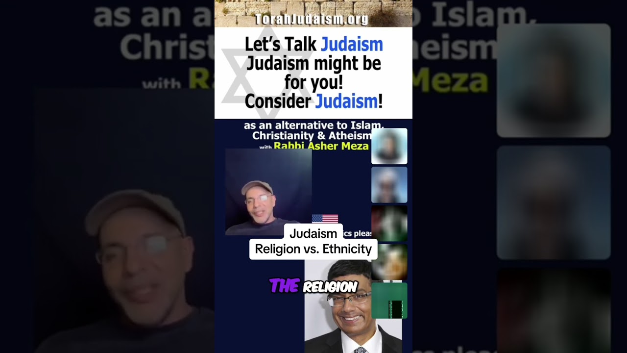 Judaism Religion vs