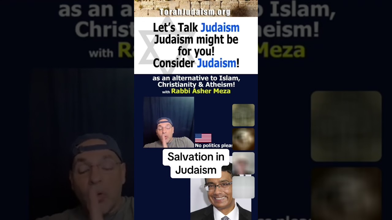 Salvation in Judaism #ashermeza #chabad #jewish #torah #rambam #israel #gaza #gentiles #muslims