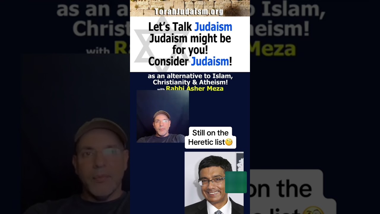Still on the Heretic list #torah #rambam #shabbat #gentiles #ashermeza #messianic #kaballah